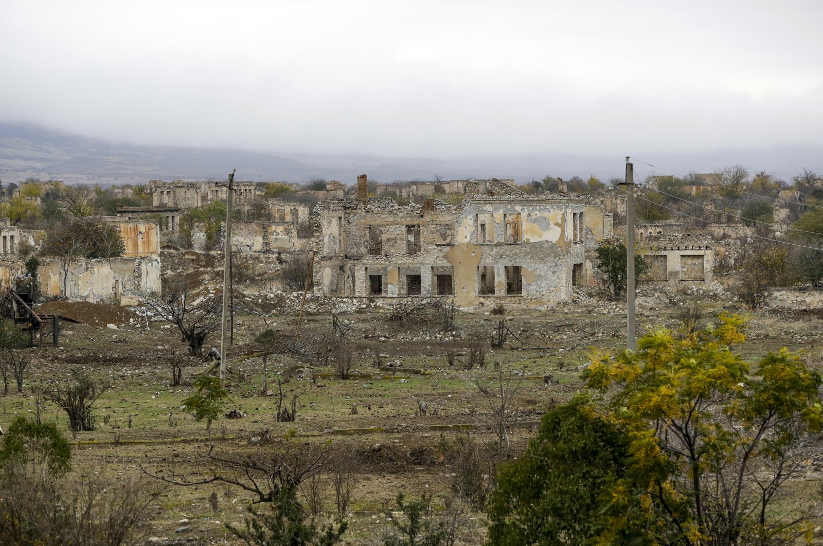 Aghdam before and after occupation