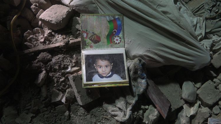 Serious damage was caused to 5 houses as a result of shelling Azerbaijan’s Berde by Armenians